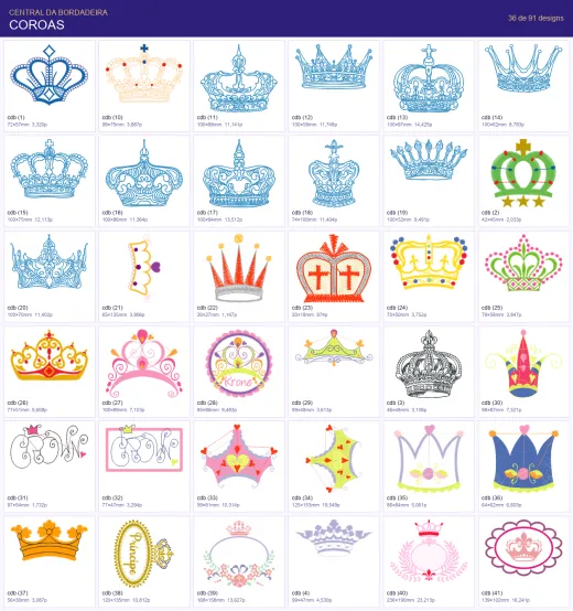 Matrizes Coroas